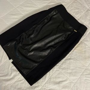 Calvin Klein Leather Skirt